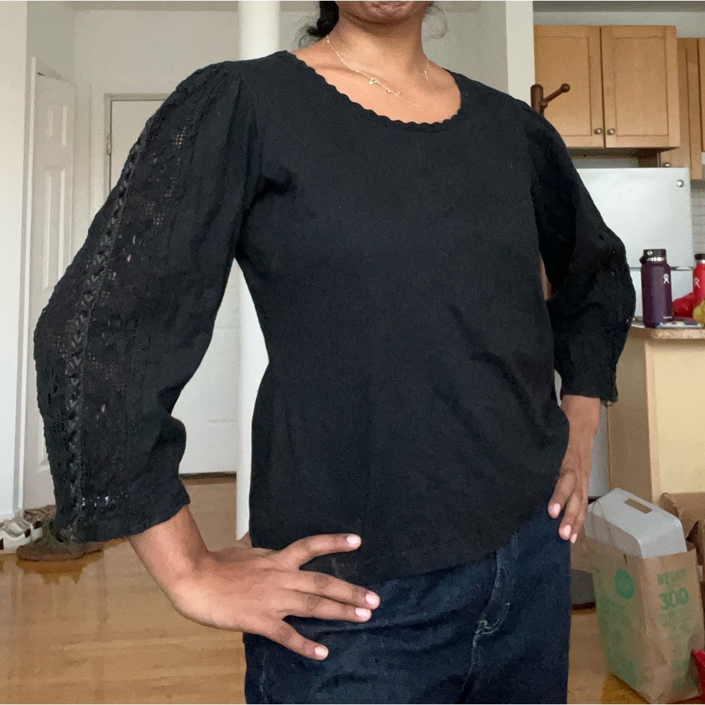 Rawson black blouse